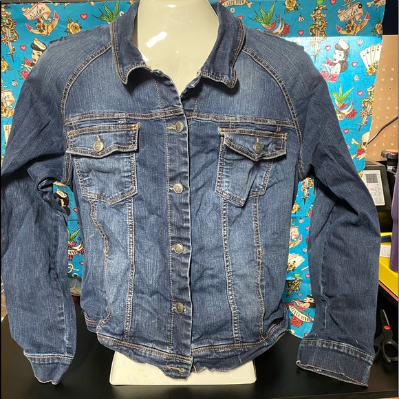 Jessica Simpson denim jacket size 2XL